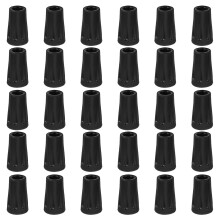 30Pièces Embouts Ronds En Caoutchouc Durables Pour Bâtons De Randonnée