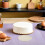 White Round Ceramic Cake Plate Decorative Appetizer Serving Tray 6