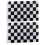2Pcs Handheld Polyester Checkered Racing Flags for Race Track Safety 1