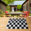 2Pcs Handheld Polyester Checkered Racing Flags for Race Track Safety 6