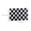2Pcs Handheld Polyester Checkered Racing Flags for Race Track Safety 2
