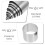 24Pièces Coupe-Argile En Acier Inoxydable Pour DIY 8