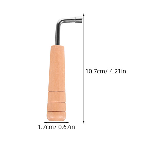 5Pièces Clé De Lyre Bois Beige Compatible 1