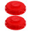 2Pcs Plastic Ibc Tank Lid with Vent Valve Cap Red for Can Storage 1