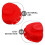 2Pcs Plastic Ibc Tank Lid with Vent Valve Cap Red for Can Storage 8