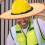 2Pcs Lightweight Straw Hard Hat Sunshade Wide Brim for Work Safety 6