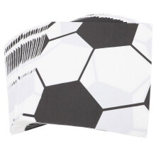 120Pcs Soccer Party Napkins Disposable Paper Football Theme for Events