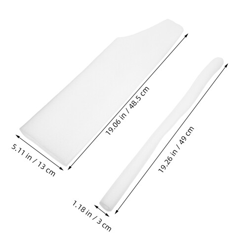 4Pz Forma Maniche Bianca Per Espositori 1