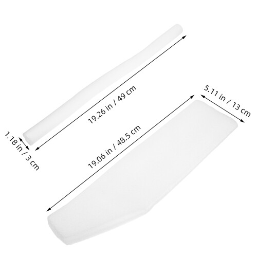 4Pz Forma Maniche Bianca Per Espositori 2