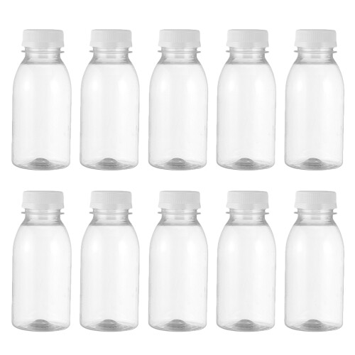 20Pièces Bouteilles En Transparentes Pour Lait Jus 1