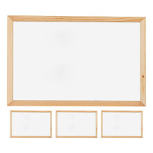 4Pz Lavagna Desktop Bianco Riutilizzabile in Per Casa