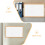 4Pz Lavagna Desktop Bianco Riutilizzabile in Per Casa 8