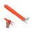 Woodworking Compass Red Metal Precision Circle Maker Drafting Tool 11
