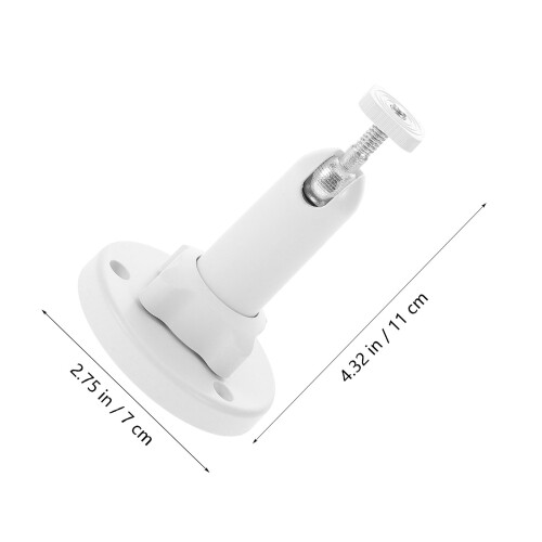 4Pcs White ABS Solar Panel Bracket Holder for Outdoor Roof Wall Mount 2