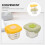 2Pz Contenitori Per Snack in Riutilizzabile E Portatile 9