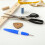 1Set Strumento Ricamo Punch Needle in E Metallo Per Hobby 5