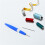 1Set Strumento Ricamo Punch Needle in E Metallo Per Hobby 6