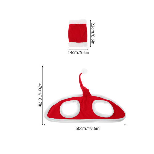 1Set Costume Cappello E Supporti Gamba Festa 1