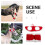 1Set Costume Cappello E Supporti Gamba Festa 9