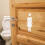 6Paia Bagno Autoadesivi in Acrilico Per Porta 7