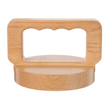 Safe Beech Wood Printmaking Baren for Children’s Creative Learning
