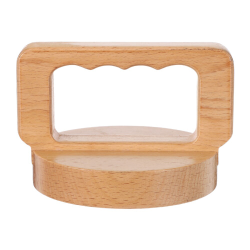 Safe Beech Wood Printmaking Baren for Children’s Creative Learning