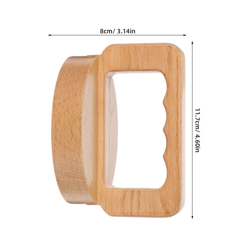Safe Beech Wood Printmaking Baren for Children’s Creative Learning 2