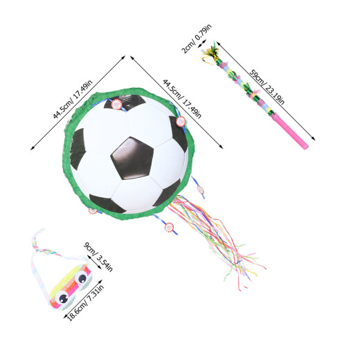 1Set Pinata Per Feste Bambini Calcio 2