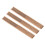 3Pz Kit Cornice Ventaglio Mano in Marrone Per Progetti Creativi 11