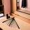 Black Bamboo Folding Fan Frame DIY Crafting Fan Ribs Kit Durable 6