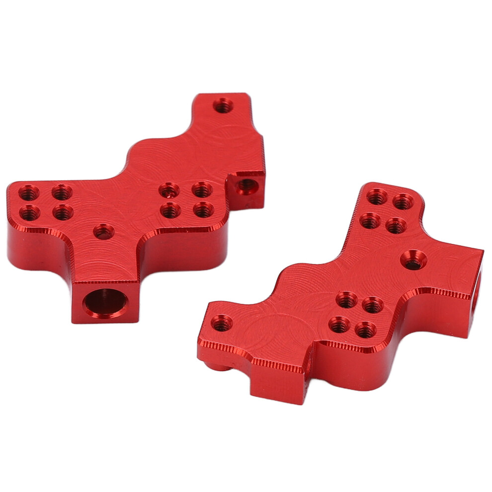 Heavy Duty Aluminum Rc Suspension Brackets 2Pcs For Axial Scx24 1/24 Red 4201357845320
