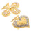 2St Broches Kunstbloem Pak En Kleding 10