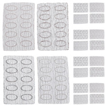 20St Professionele Nagelbuffers Met Zandpapier Kleurrijk Comfortabel