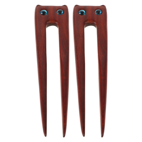 2Pcs De Para Penteado Estilo Chinês Vintage