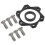 1Set Adapter Schijfrem Spacer Voor Voorvork Boost 1