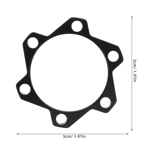 1Set Adapter Schijfrem Spacer Voor Voorvork Boost 1
