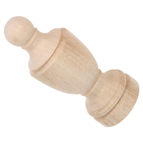 DIY Träfinials För Möbeldekor Sängstolpar I Beige