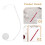 5Pz Portapenne Lanyard Con Molla Base Silicone Bianco Casa 7
