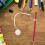 5Pz Portapenne Lanyard Con Molla Base Silicone Bianco Casa 4