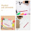 5Pz Portapenne Lanyard Con Molla Base Silicone Bianco Casa 8