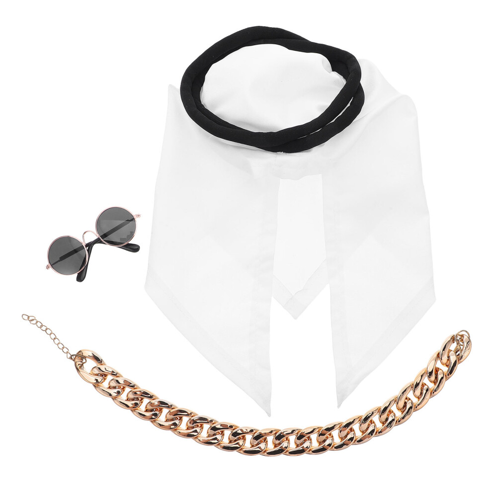 1Zest Arabskie Ubranko Dla Zwierzaka Z Apaszką I Okularami Na Imprezę-image