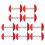 5Pares Alargador Ajustável Mini Para Com Material ABS 1