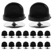 100Conjunto Presilhas De Chapéu De Metal E Borracha Para DIY Coloridas