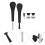 1Conjunto Kit USB Com Escova Silicone Metal 10