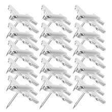 60St Flygplansformade Thumbtacks I Silver För Fotos & Kartor