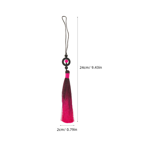 Enfeite Sortudo Chinoiserie Com Tassel Tai Chi Para Casa E 2