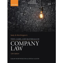 Sealy amp Worthingtons Text Cases and Materials in Company Law by Agne