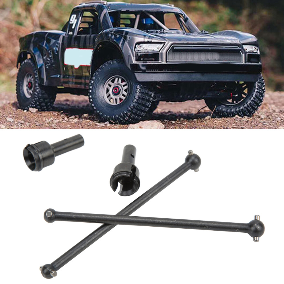 Hardened Steel Rear CVD Universal Joints for 1/7 Off Road RC Car Black-image-OPC-PMQRRJ2-NEW