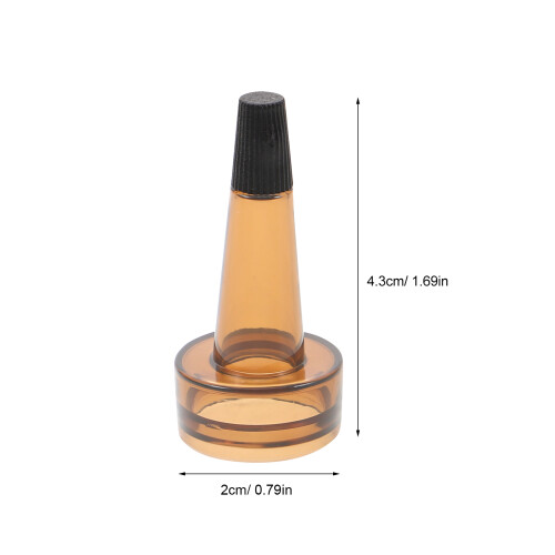 100Pz Tappi in PVC Light Brown Per Laboratorio E Bellezza 2