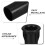 8St Robust Svart Plast Basport Rör För Subwoofer Ljudsystem 9
